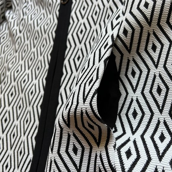 TAHARI - ARTHUR S. LEVINE - Diamond Jacquard Zip Topper - NEW with Tag - Picture 8 of 12
